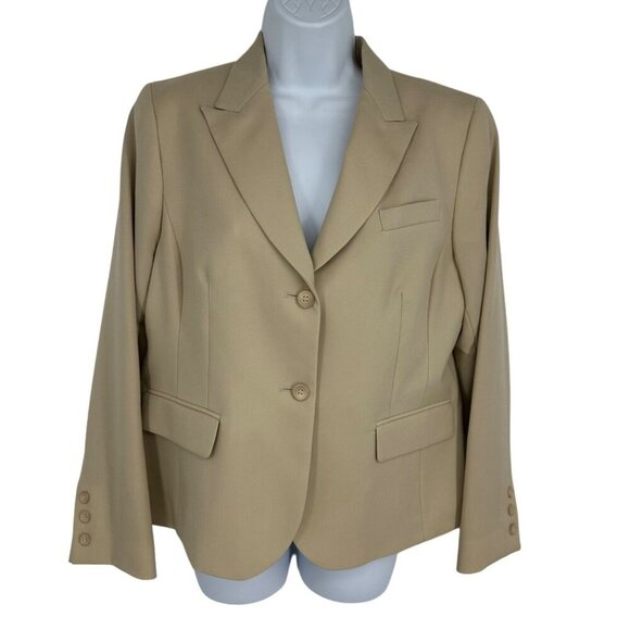 Pendelton Virgin Wool 2 Button Blazer Size Petite 12 - Picture 1 of 10